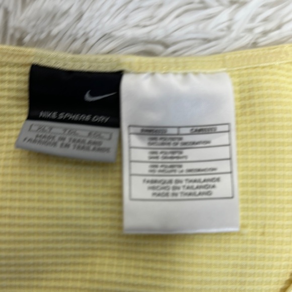 Nike Sphere  DryYellow Athletic Tank Top V-Neck - Picture 7 of 7
